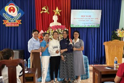 HỘI NGHỊ BAN ĐẠI DIỆN CHA MẸ HỌC SINH ĐẦU NĂM – ĐỒNG HÀNH, TRÁCH NHIỆM CÙNG NÂNG CÁNH ƯỚC MƠ CON