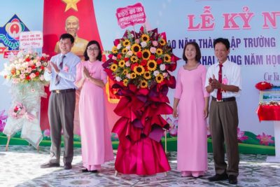 LỄ KỶ NIỆM 40 NĂM NGÀY THÀNH LẬP TRƯỜNG PTCS NGUYỄN VIẾT XUÂN VÀ KHAI GIẢNG NĂM HỌC 2022 – 2023