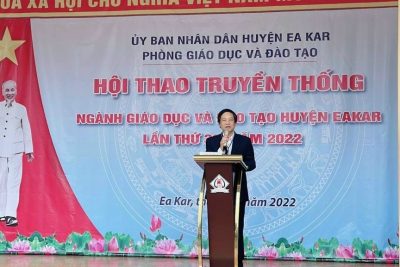 THAM GIA HỘI THAO NGÀNH GD – ĐT HUYỆN EA KAR CHÀO MỪNG KỶ NIỆM 40 NĂM NGÀY NHÀ GIÁO VIỆT NAM 20/11