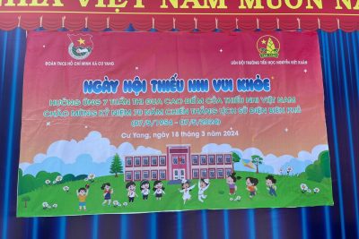 Tưng bừng ngày hội ” Thiếu nhi vui khỏe – Rung chuông vàng”